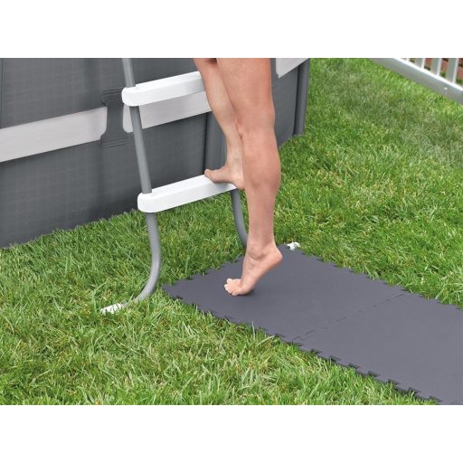 INTEX medence szőnyeg, 5mm, 2 m2/csomag, szürke (29084)