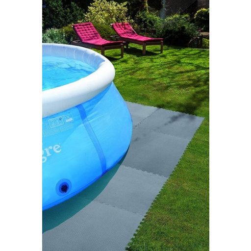 INTEX medence szőnyeg, 5mm, 2 m2/csomag, szürke (29084)