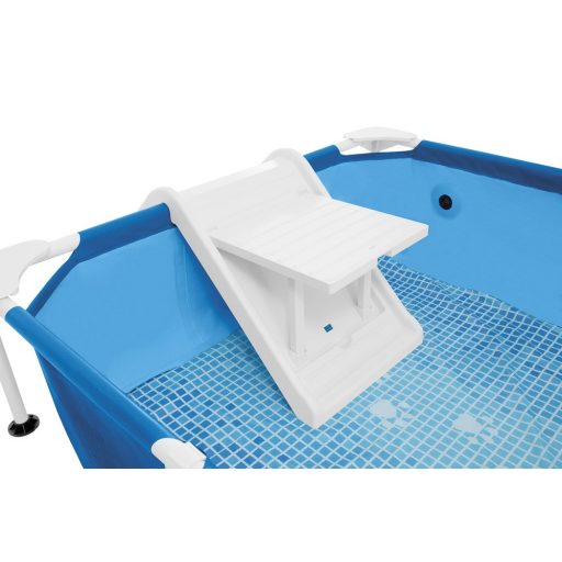 INTEX Rectangular Frame Pet Pool Set kisállat medence szett, rámpával, 229 x 152 x 45.7 cm (48404)