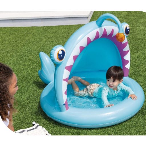 INTEX Angler Fish Baby Pool medence, 127 x 102 x 86cm
