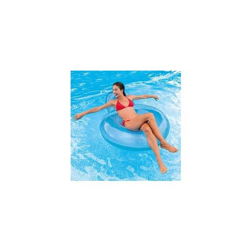 INTEX Pillow Back Lounge kék úszógumi D119cm (58889)