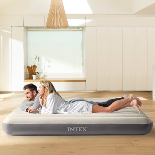 INTEX Deluxe Single-High felfújható matrac, 152 x 203 x 25cm (64103)