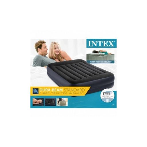 INTEX Raised felfújható vendégágy, 152 x 203 x 42cm (64124)