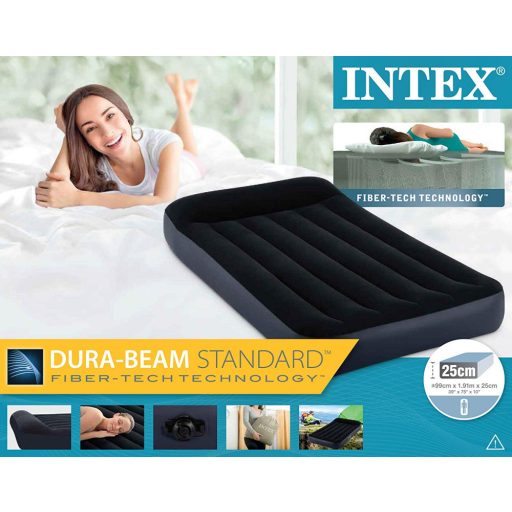 INTEX Pillow Rest Classic felfújható vendégágy, 99 x 191 x 25cm (64141)