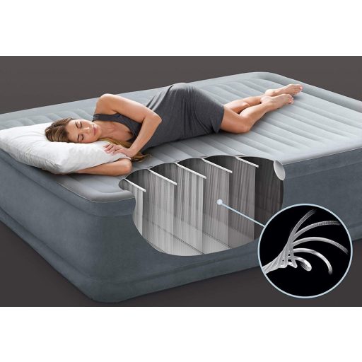 INTEX Comfort Plush felfújható vendégágy, 152 x 203 x 46cm (64414)