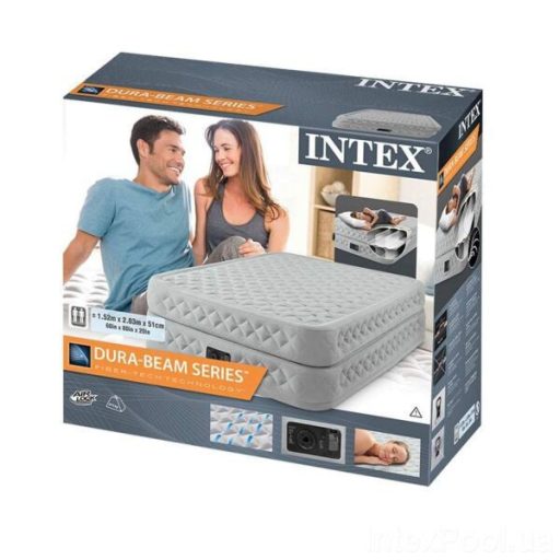 INTEX Supreme Air-Flow felfújható vendégágy, 152 x 203 x 51cm (64490)